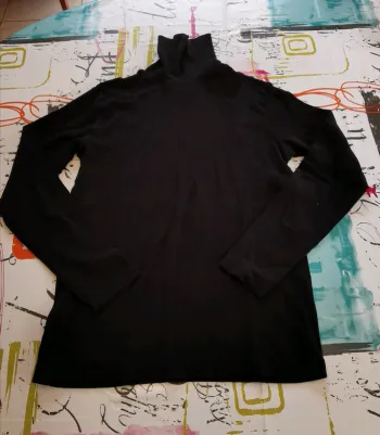 Tee-shirt manches longues col roulé bikool 12 ans