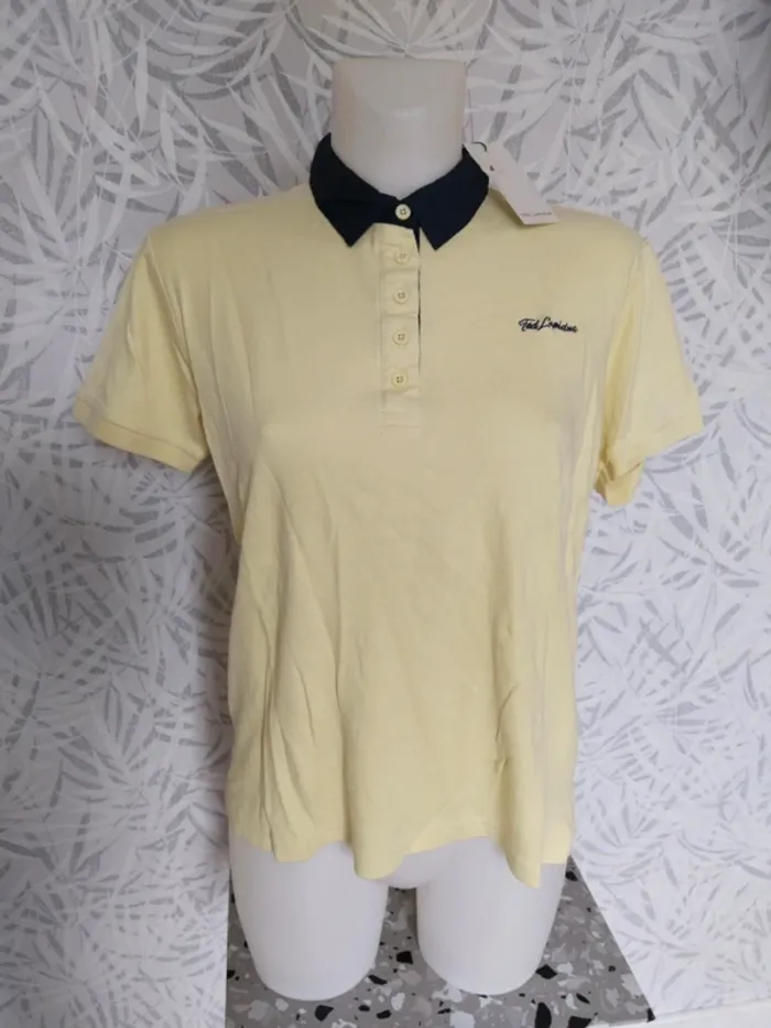 Beau haut/polo femme marque Ted Lapidus taille L 40 - photo numéro 2