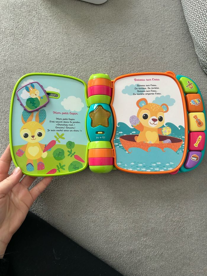 Livre vtech jouet pour bébé - photo numéro 2