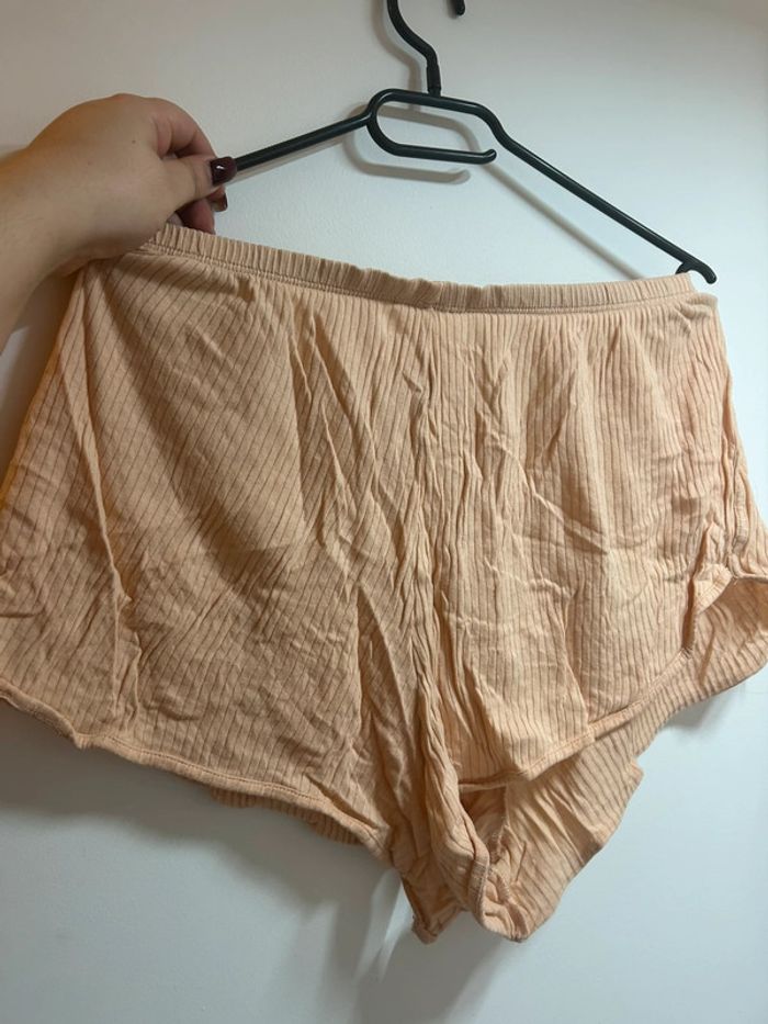 Short de pyjama abricot - photo numéro 2