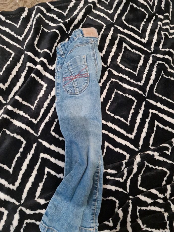 Jeans 3/4 ans réglable à la taille - photo numéro 3