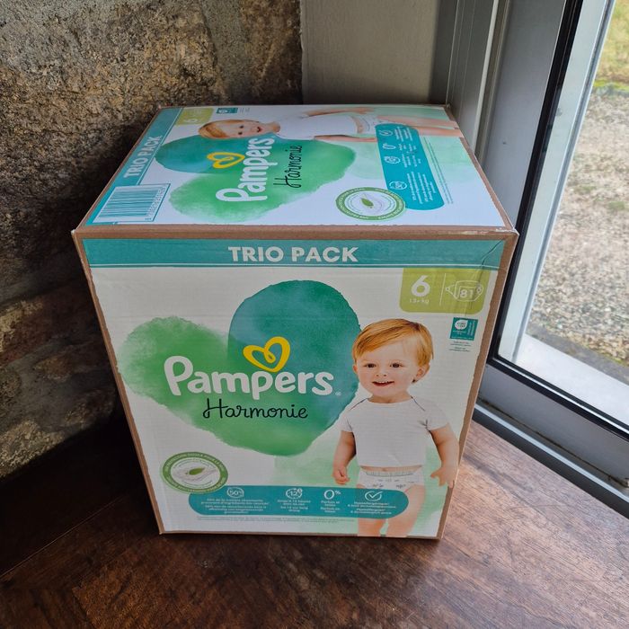 Couche taille 6 Harmonie taille 6 Pampers : 81 couches - photo numéro 4