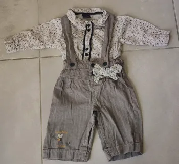 Magnifique tenue modulable Sergent Major - taille 6 mois - garçon