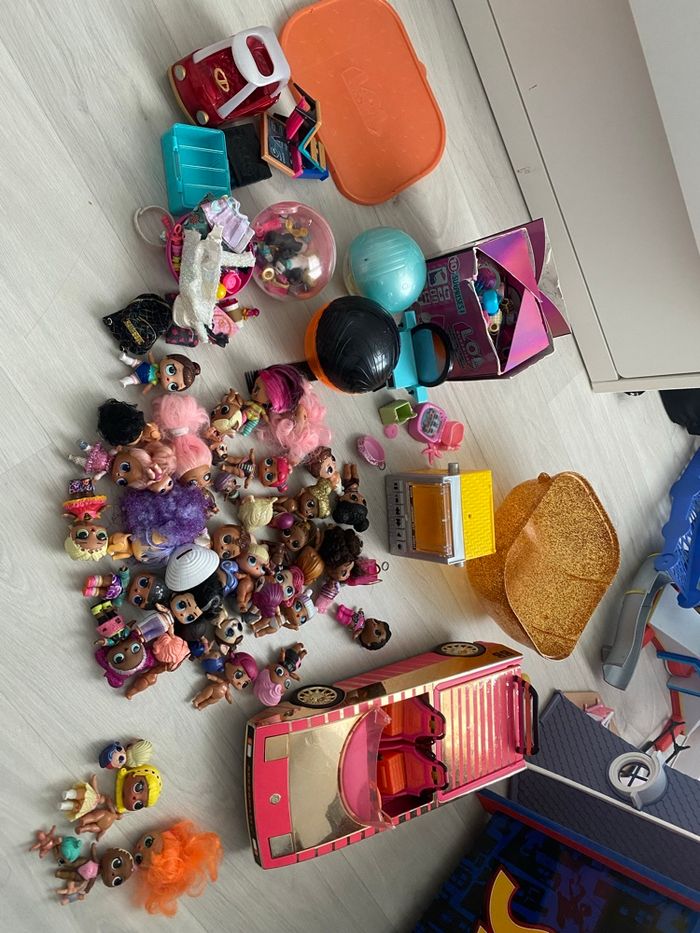 Lot poupee lol - photo numéro 2