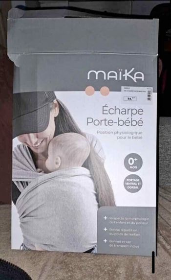 Écharpe porte bébé