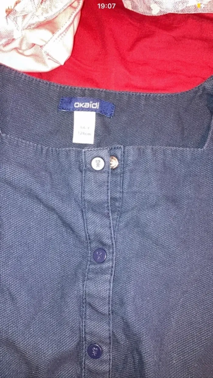 Robe bleu marine 8 ans - photo numéro 2