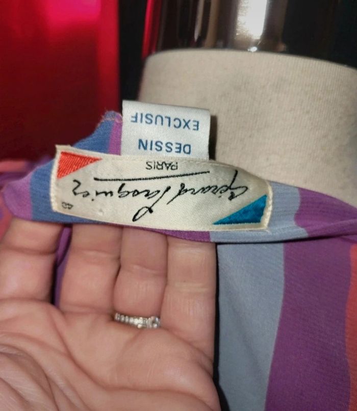 Magnifique robe vintage 40 - photo numéro 7