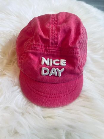 47 - casquette rose « Nice day »