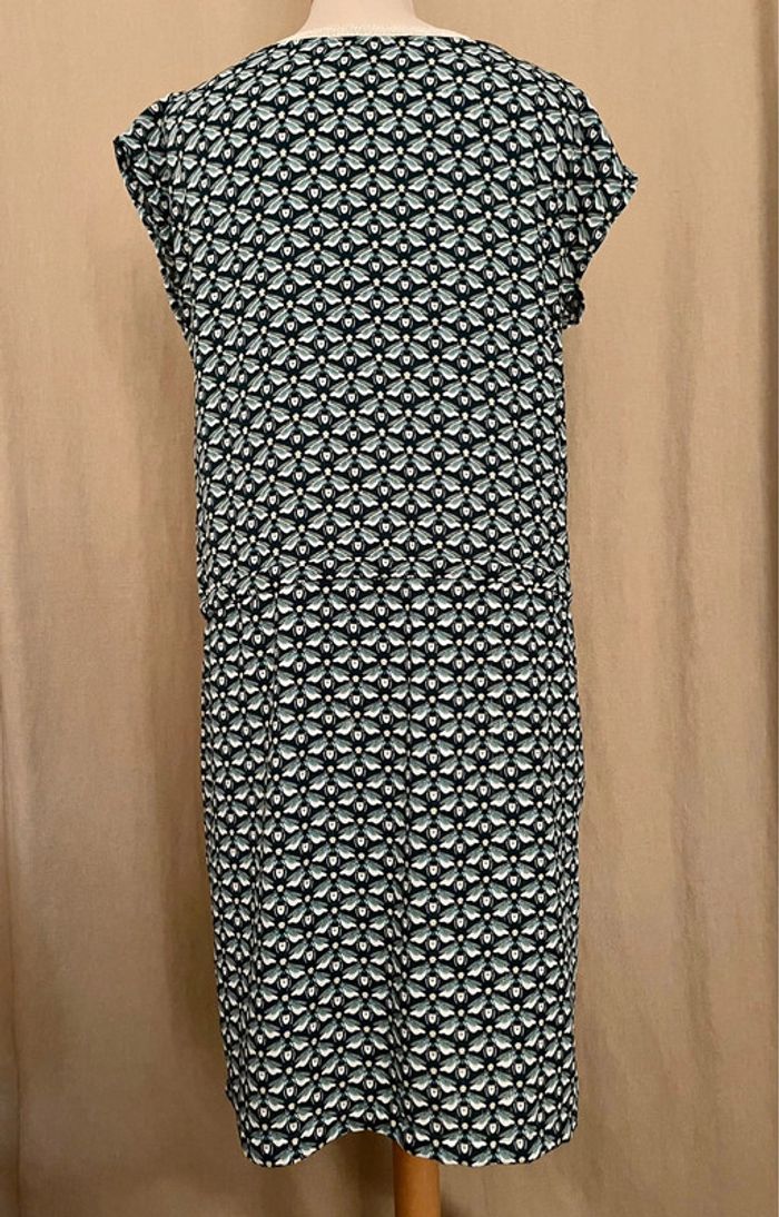 Robe à motifs verte - It Hippie - T. M - photo numéro 3