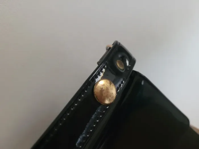 Sac à main en cuir vernis vintage - photo numéro 3