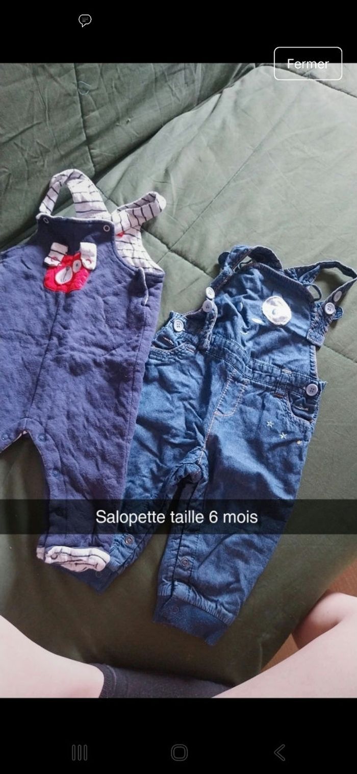 Lot 2 salopettes