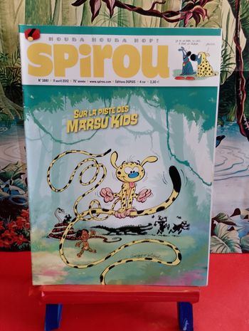 Spirou magazine, n° 3861, avec le supplément, 2012