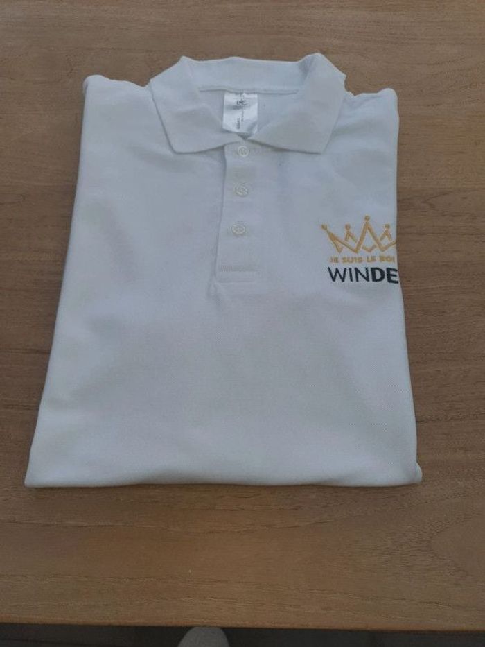 Polo neuf blanc taille XL