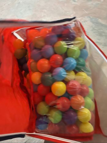 Sac XXL de balles de piscine colorées – Idéal enfants