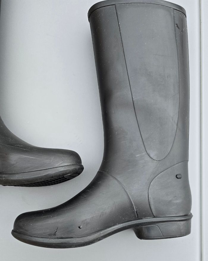 Bottes d équitation enfants taille 33 fouganza décathlon - photo numéro 3