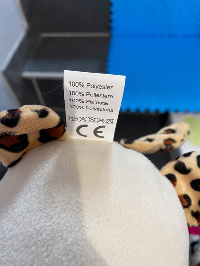 Peluche léopard neuve avec étiquette - photo numéro 4