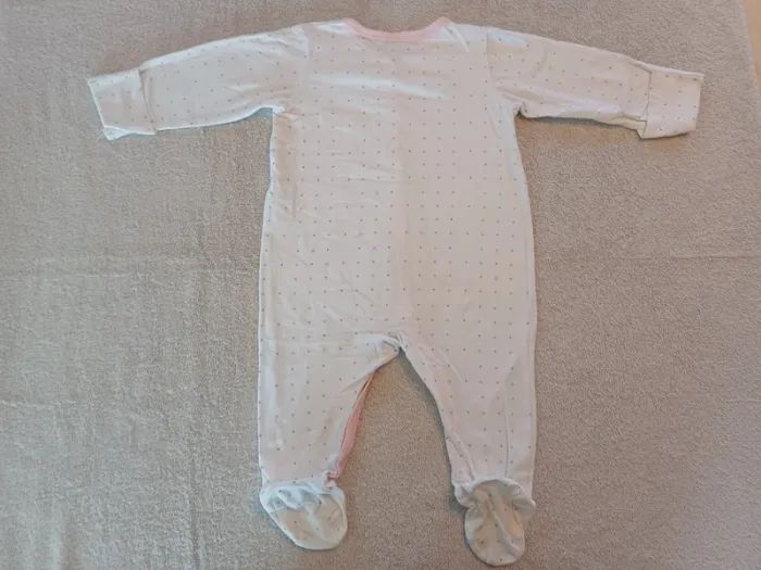 Pyjamas Mon Premier Major 9-12 mois (réf perso F-D65)(familleac72) - photo numéro 2