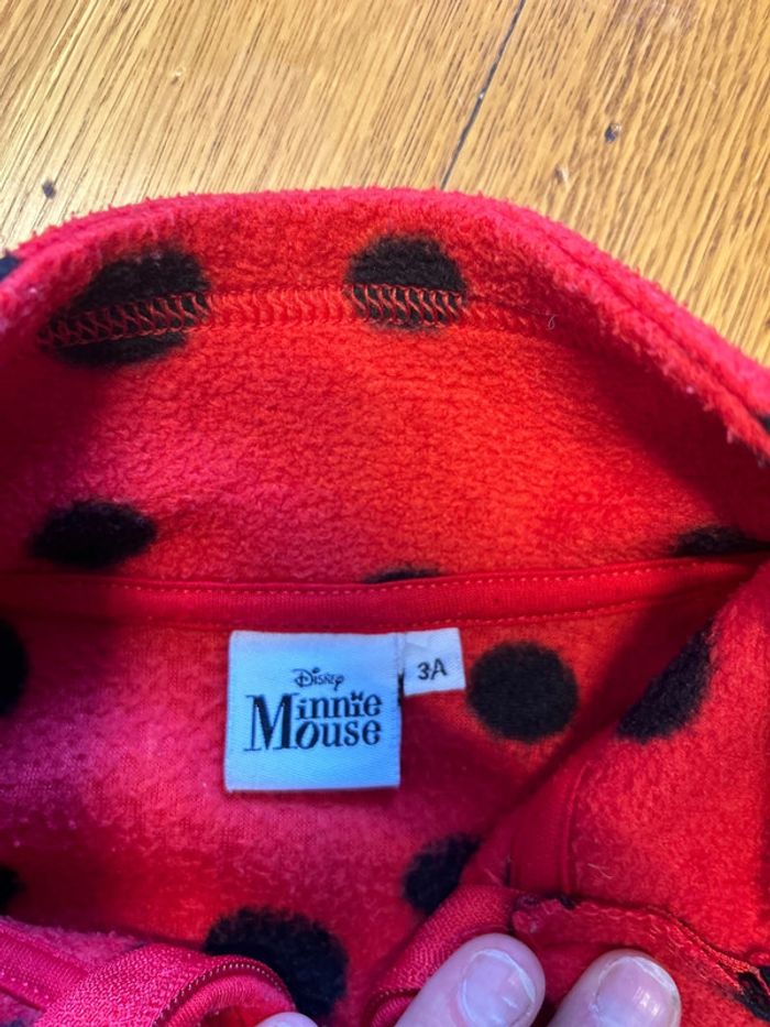 Gilet polaire fille Minnie - photo numéro 2