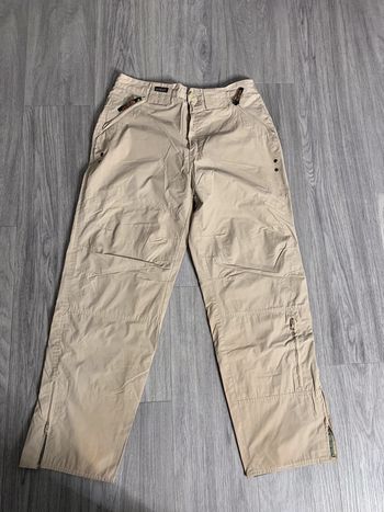 Pantalon cargo beige crème T40/42