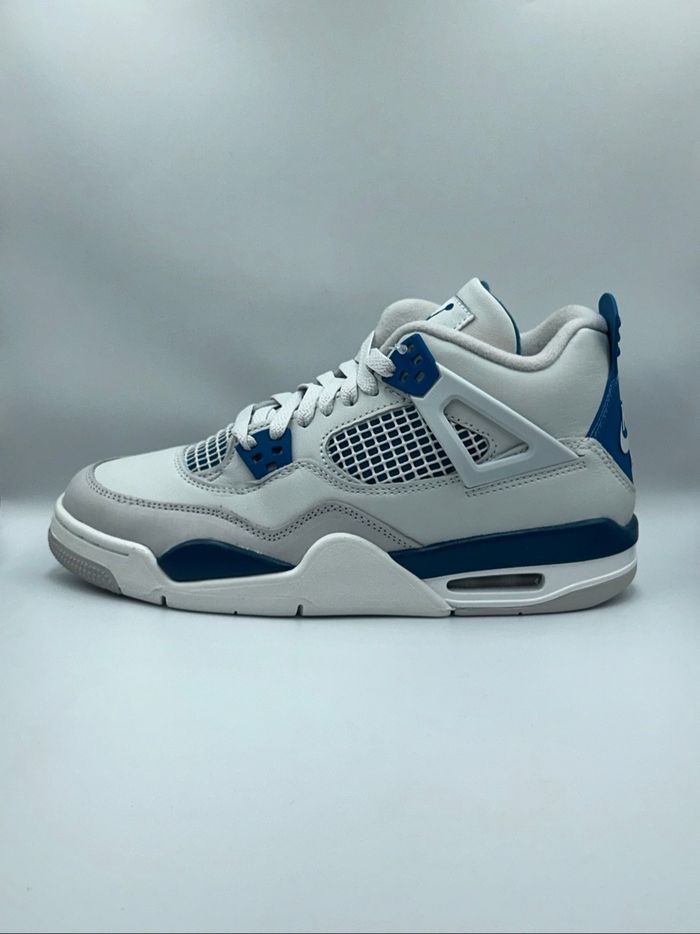 Nike Air Jordan 4 Retro : Military Blue - 44eu/10us - Neuve - Facture - Paris - photo numéro 3