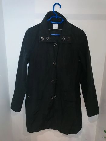 Trench noir Camaïeu 40
