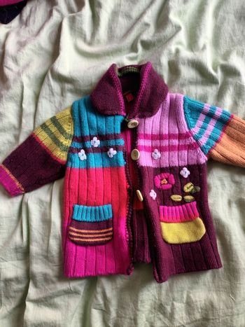 Gilet chaud 6 mois