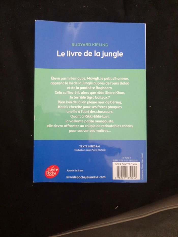 Le livre de la jungle - rudyard kipling - photo numéro 2