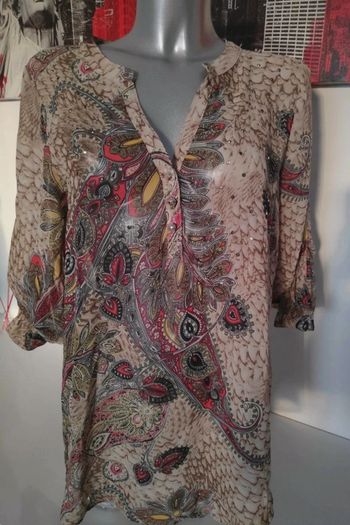 Chemisier fleuri Taille M