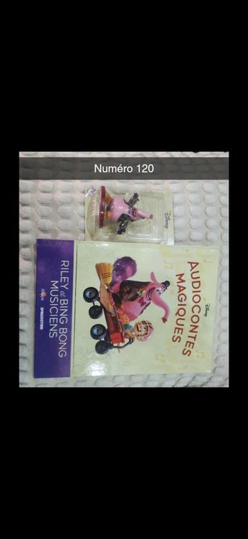 120ēme audioconte altaya deagostini livre&figurine disney audio compte comte magique magic