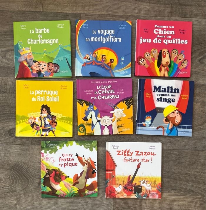 Lot de 8 livres collection Mc Donald édition Hachette jeunesse