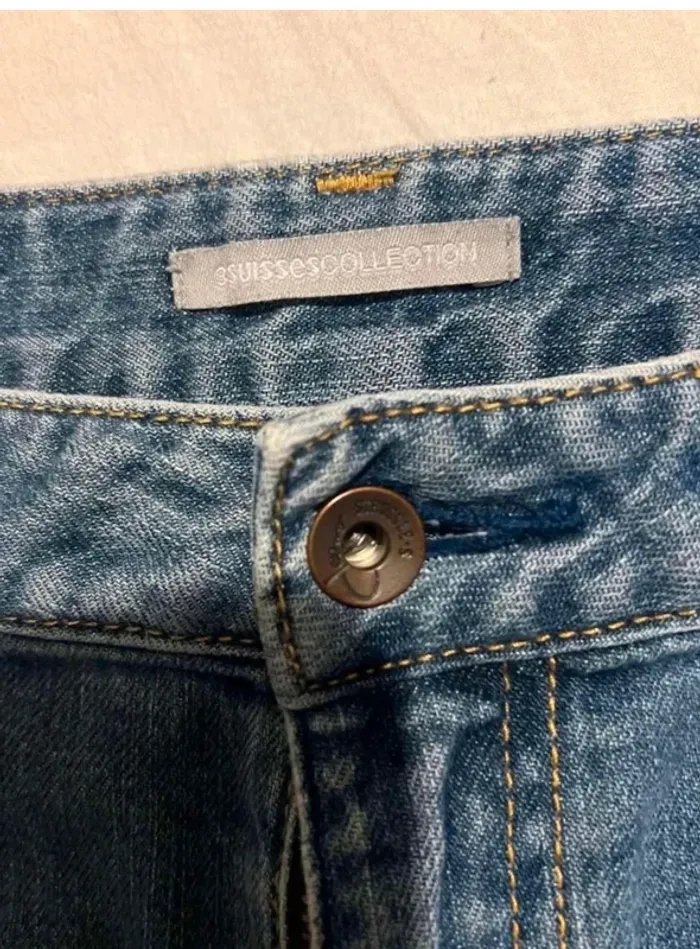 Super  jeans 3  suisses  droit  -  taille  38/40 - photo numéro 2