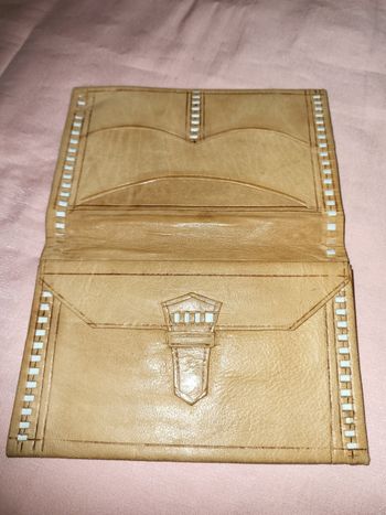 Porte monnaie porte feuille cuir