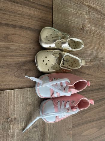 Lot de 2 paires de chaussons 6-12 mois