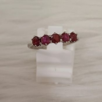 Bague en argent ettaille 52