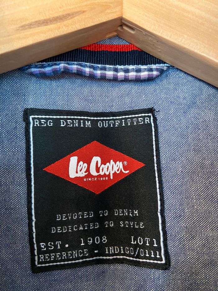 Chemise à carreaux neuve Lee Cooper fille taille 14 ans - photo numéro 4