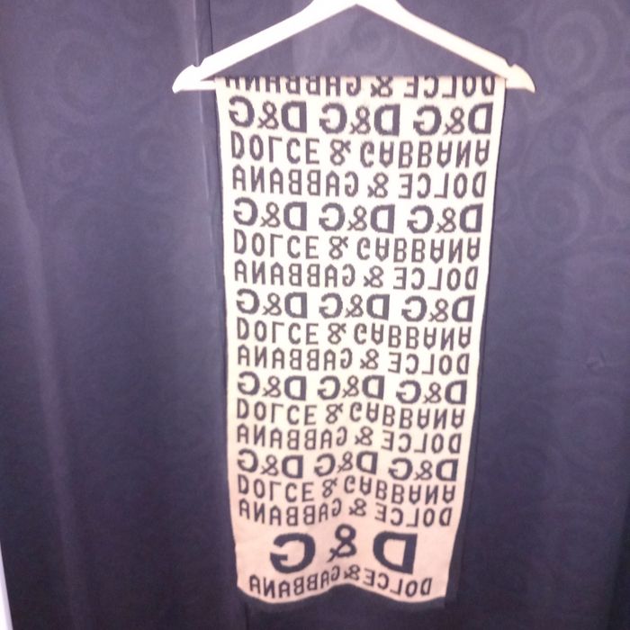 Écharpe réversible dolce gabbana avec bonnet