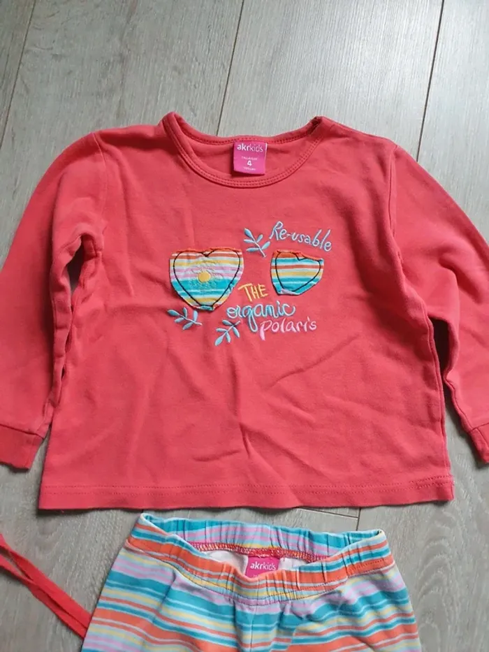 Pyjama avec son petit sac de rangement - photo numéro 4