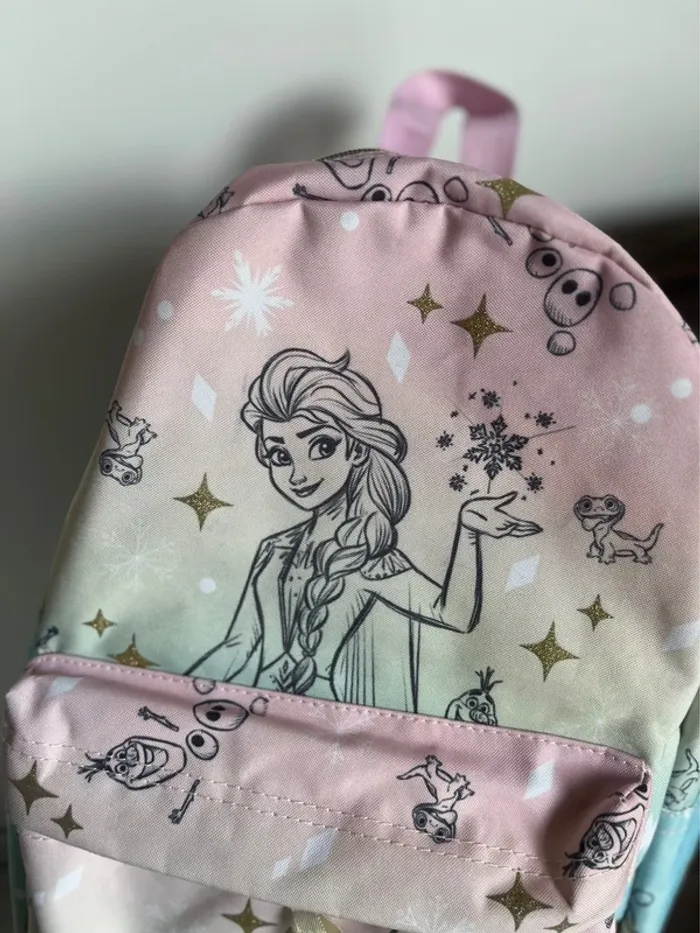 Sac à dos arc en ciel La reine des neiges - photo numéro 3