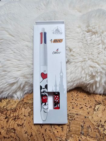 Bic 4 couleurs Mickey et Minnie Disneyland Paris