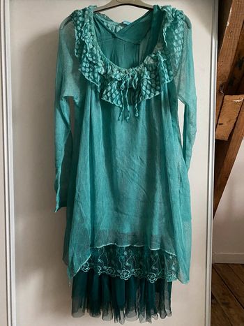 Robe avec fond de robe taille unique