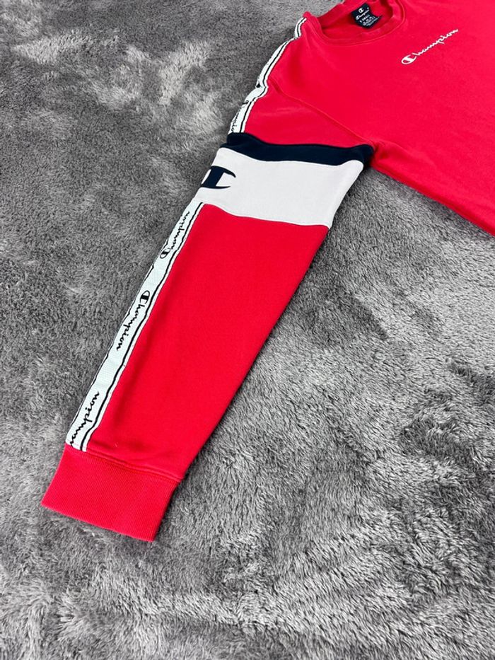 Pull Sweat Rouge Champion – Taille XS - photo numéro 12