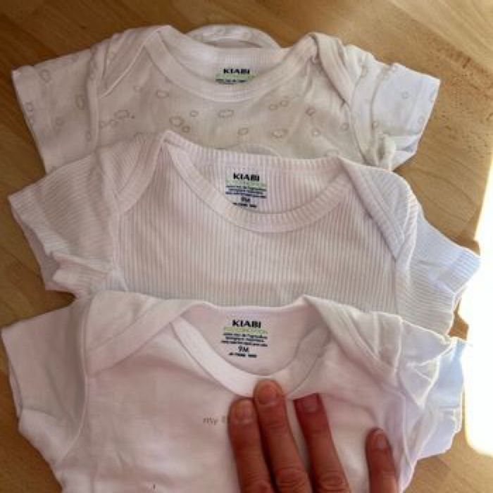 Lot 3 bodys 9 mois - photo numéro 2