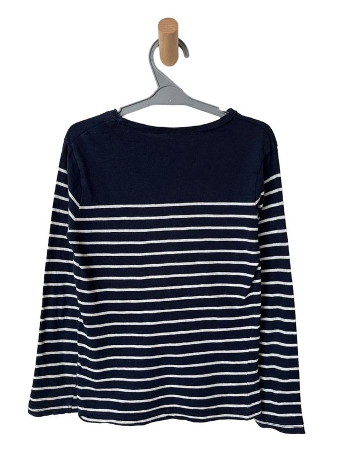 T-shirt manches longues marinière “Tiger land” - Gemo 8 ans - photo numéro 4