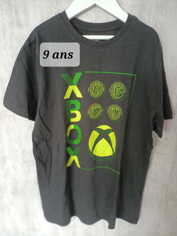 T-shirt Garçon 9 ans XBOX noir