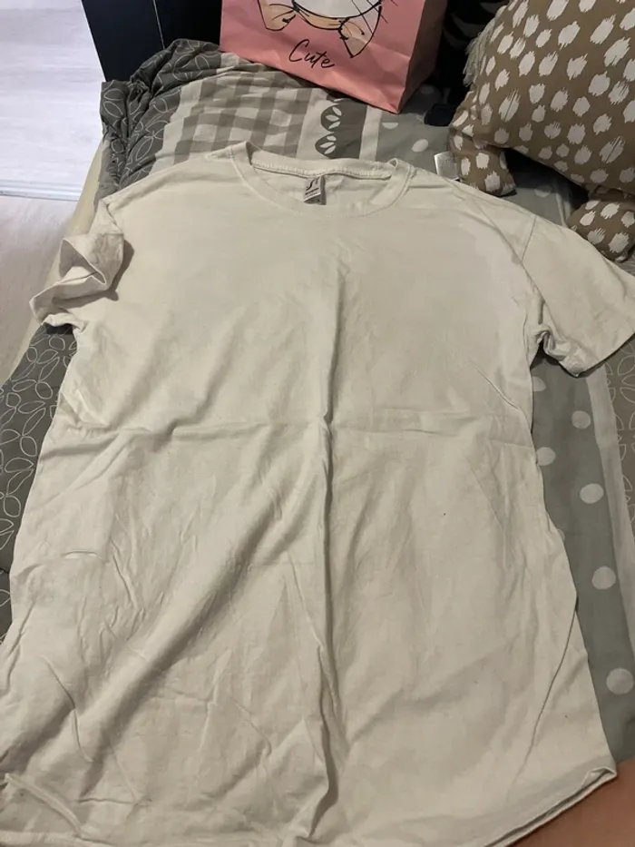 Tee shirt homme blanc