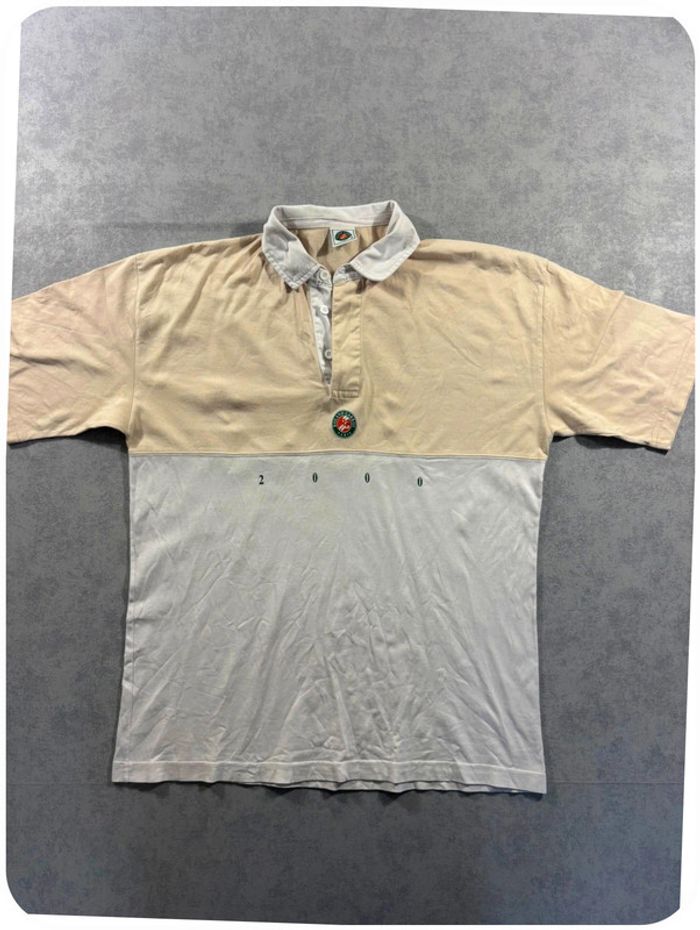 Polo Vintage Roland Garros 2000 Taille M