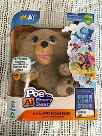 Peluche ours interactif 