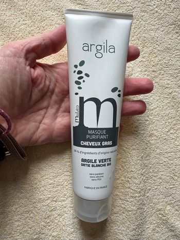 Masque cheveux gras argile verte et ortie