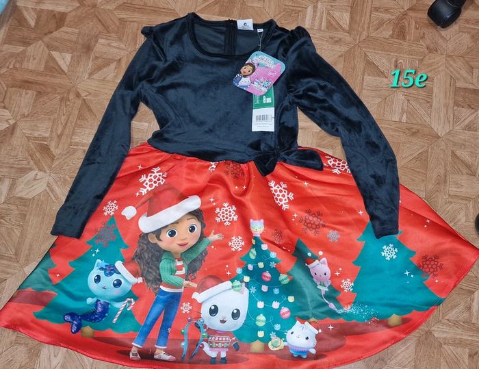 Robe de noel gabby neuf 8ans