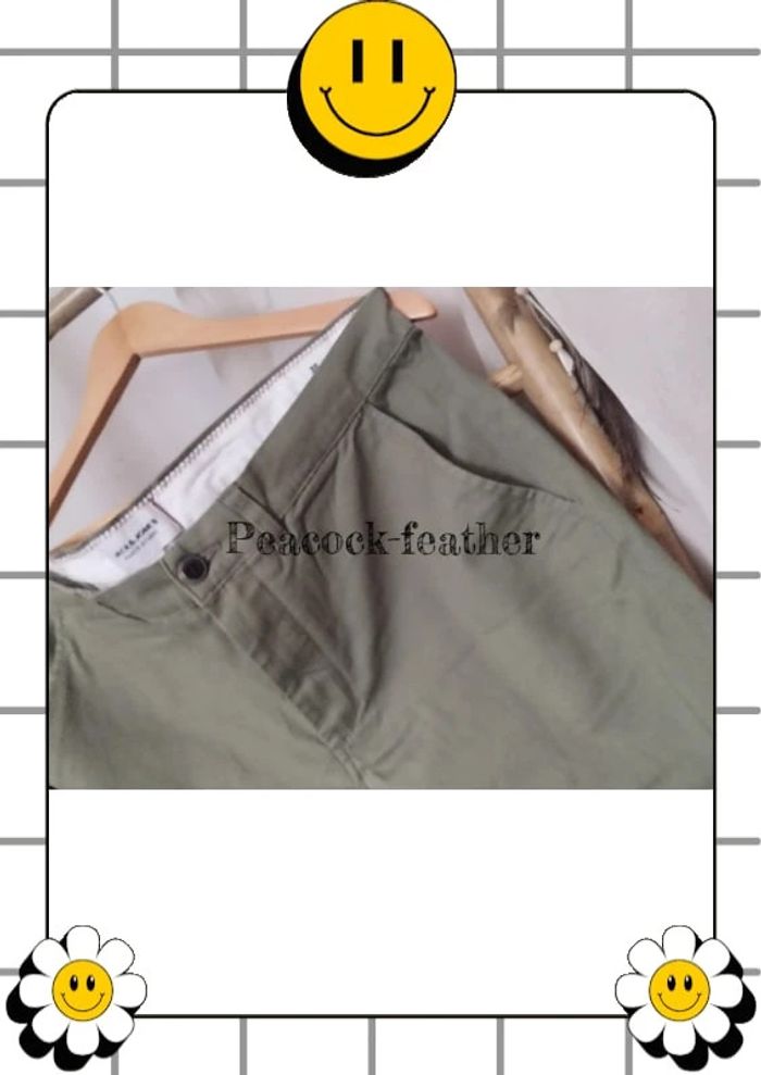 Pantalon kaki Jack et Jones neuf étiqueté 36 32 - photo numéro 5